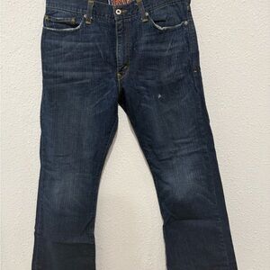 Levi's 527 Dark Blue Bootcut Jeans